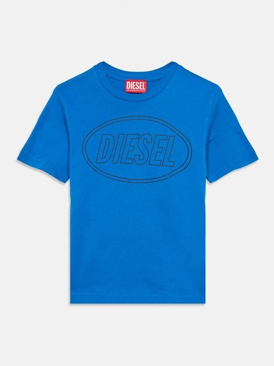 Foto van product T-shirt print Diesel blauw
