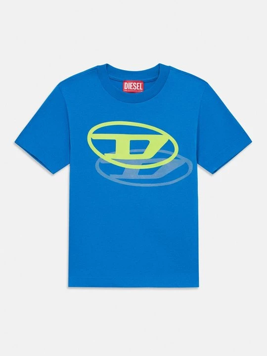 Foto van product T-shirt print Diesel blauw
