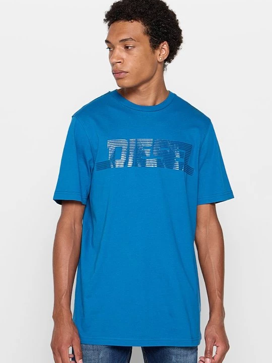 Foto van product T-shirt print Diesel blauw