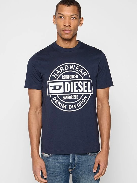 Foto van product T-shirt print Diesel blauw