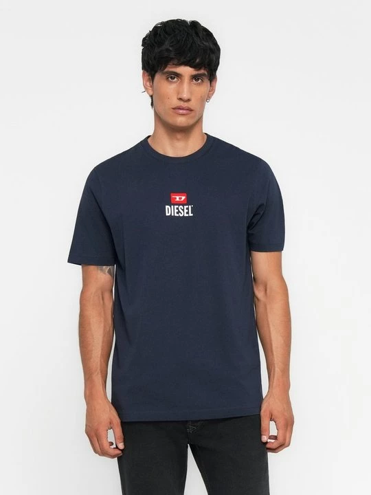 Foto van product T-shirt print Diesel blauw