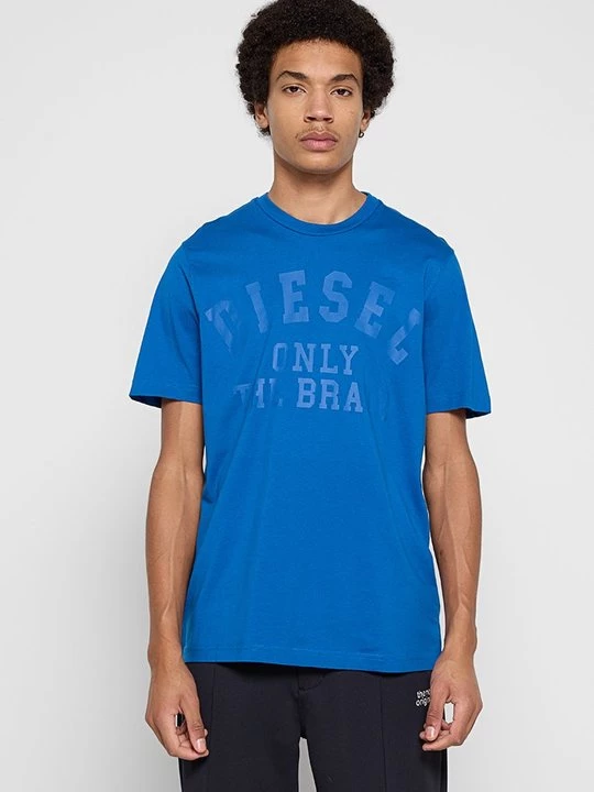 Foto van product T-shirt print Diesel blauw