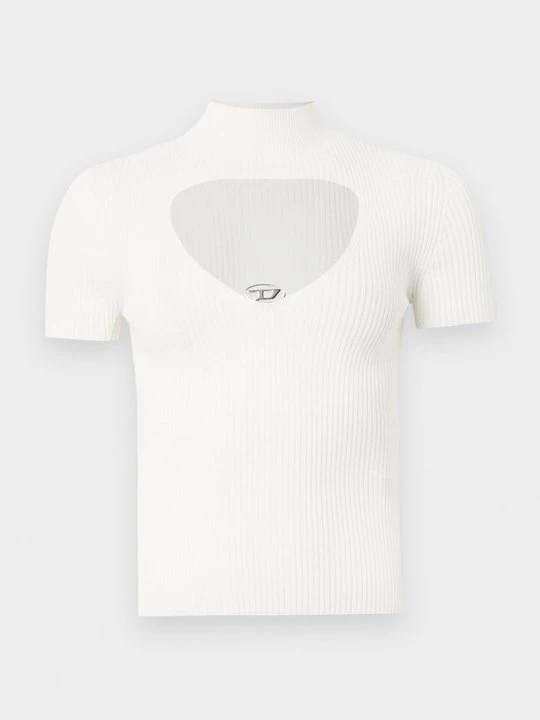 Foto van product T-shirt print Diesel crème