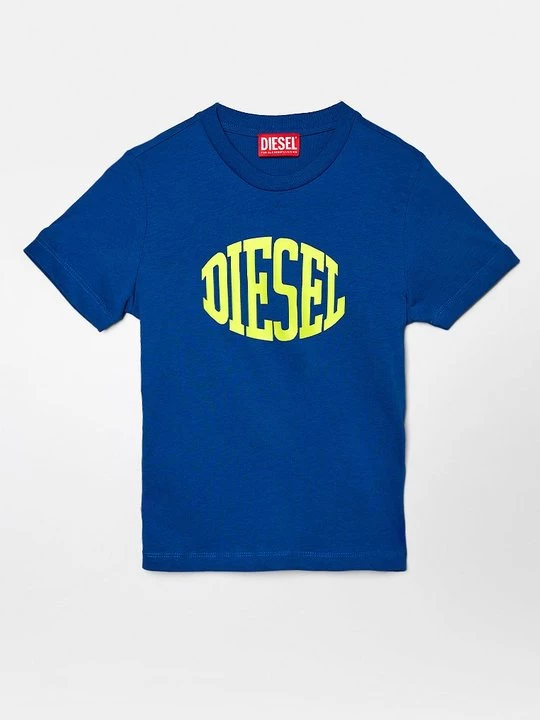 Foto van product T-shirt print Diesel donkerblauw