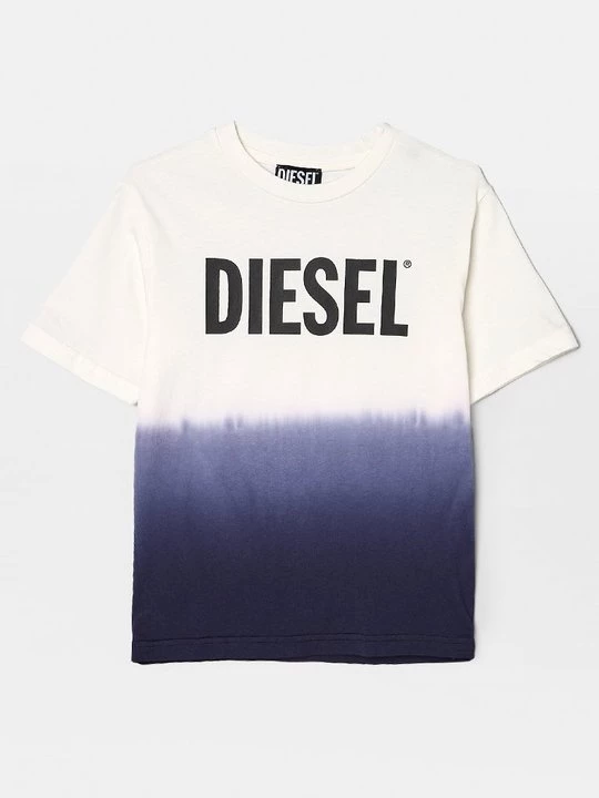 Foto van product T-shirt print Diesel donkerblauw