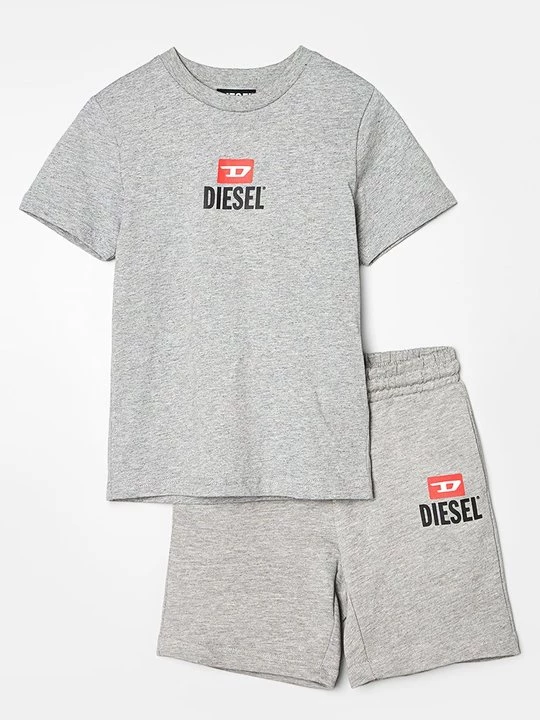 Foto van product T-shirt print Diesel grijs