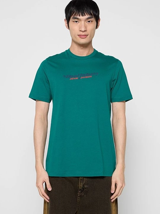 Foto van product T-shirt print Diesel groen