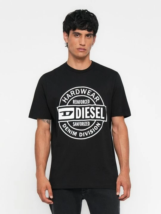 Foto van product T-shirt print Diesel rood