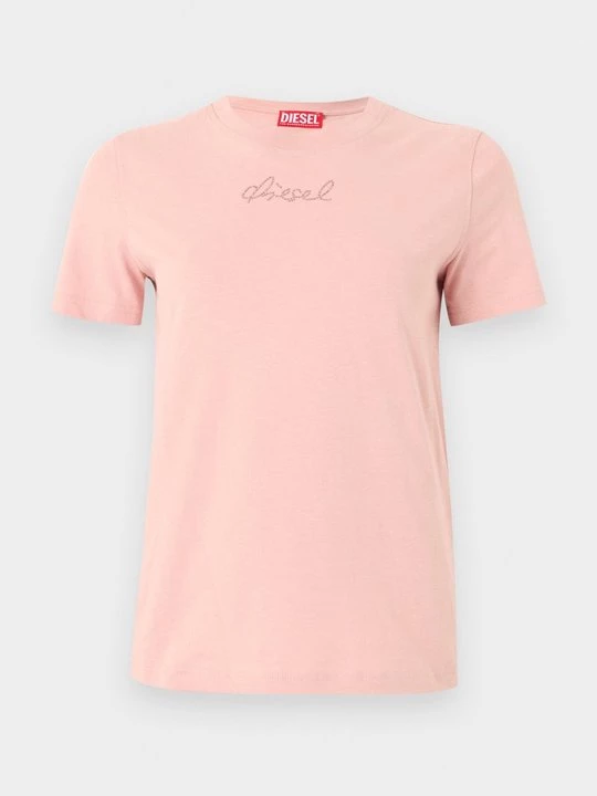 Foto van product T-shirt print Diesel roze
