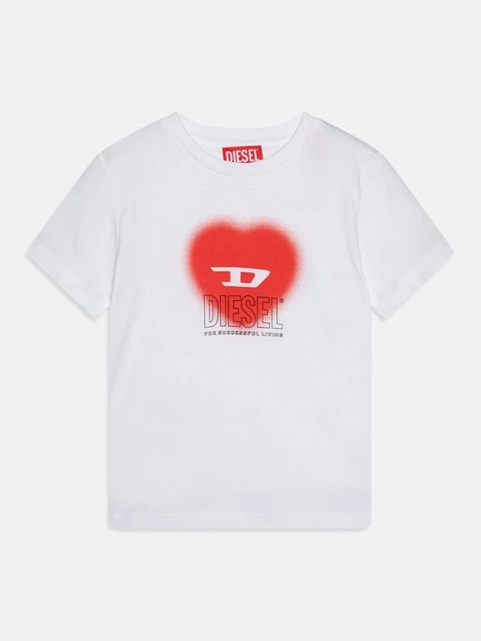 Foto van product T-shirt print Diesel wit