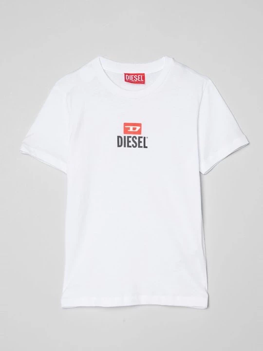 Foto van product T-shirt print Diesel wit