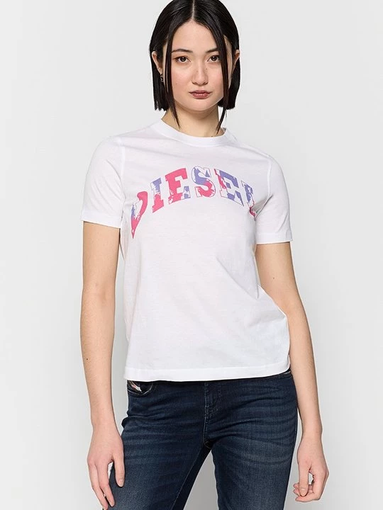 Foto van product T-shirt print Diesel wit