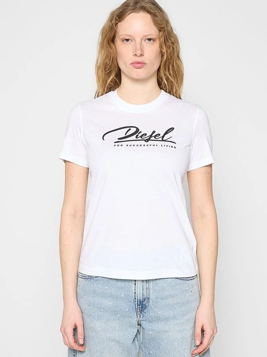Foto van product T-shirt print Diesel wit
