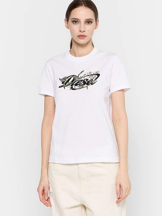 Foto van product T-shirt print Diesel wit