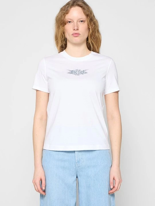 Foto van product T-shirt print Diesel wit