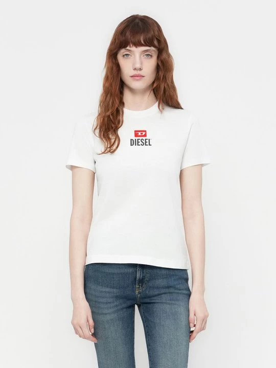 Foto van product T-shirt print Diesel wit