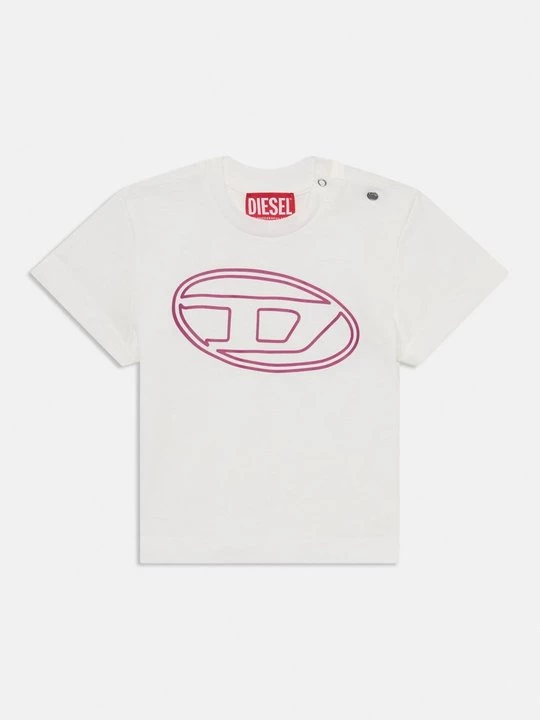 Foto van product T-shirt print Diesel wit