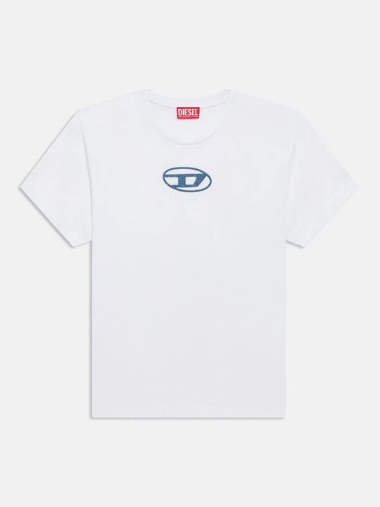 Foto van product T-shirt print Diesel wit