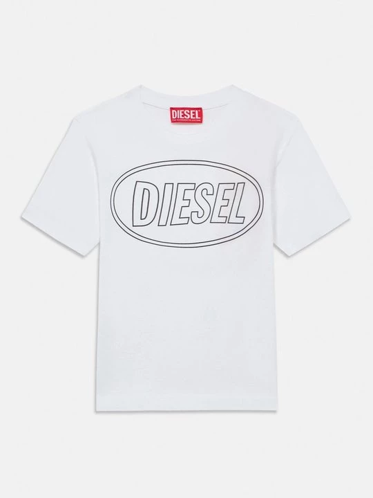 Foto van product T-shirt print Diesel wit