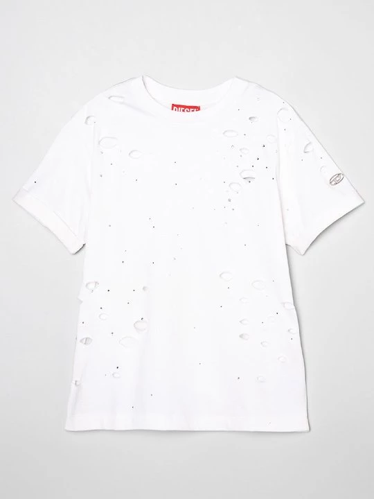 Foto van product T-shirt print Diesel wit