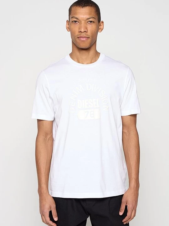 Foto van product T-shirt print Diesel wit