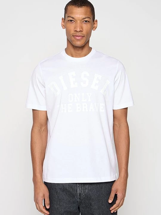 Foto van product T-shirt print Diesel wit