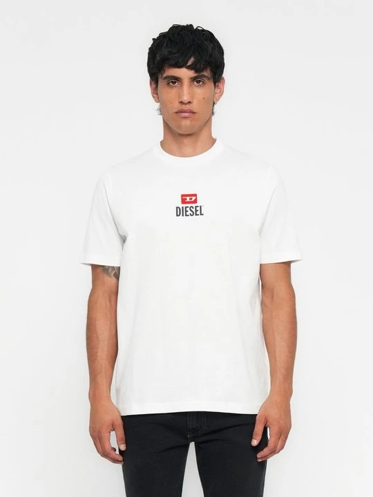 Foto van product T-shirt print Diesel wit