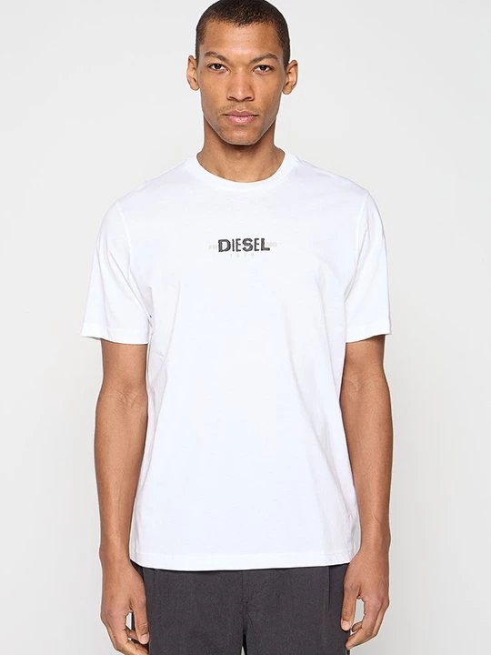 Foto van product T-shirt print Diesel wit
