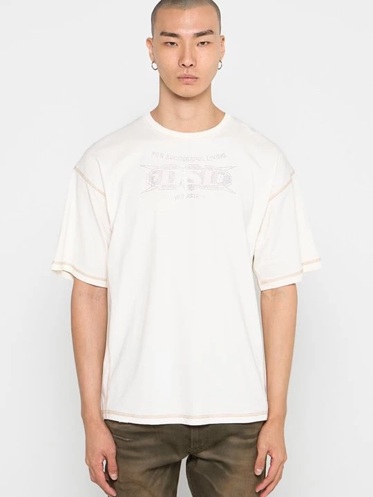 Foto van product T-shirt print Diesel wit