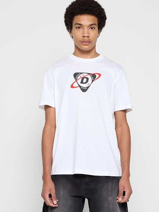 Foto van product T-shirt print Diesel wit