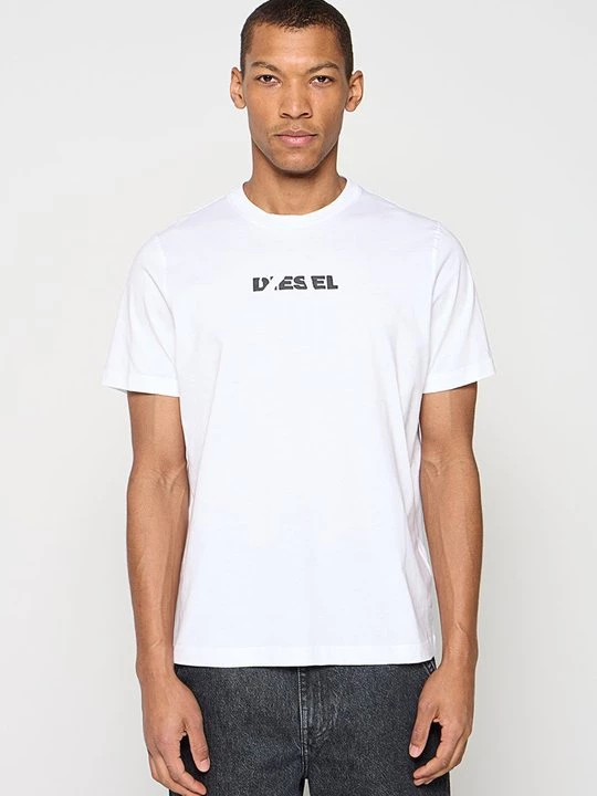 Foto van product T-shirt print Diesel wit