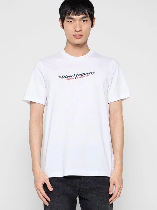 Foto van product T-shirt print Diesel wit
