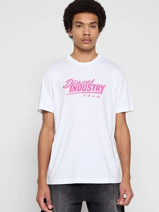 Foto van product T-shirt print Diesel wit