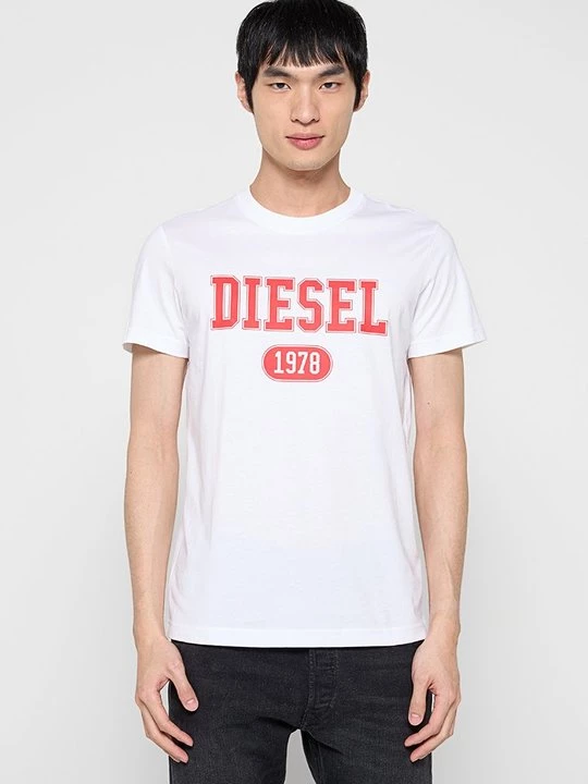 Foto van product T-shirt print Diesel wit