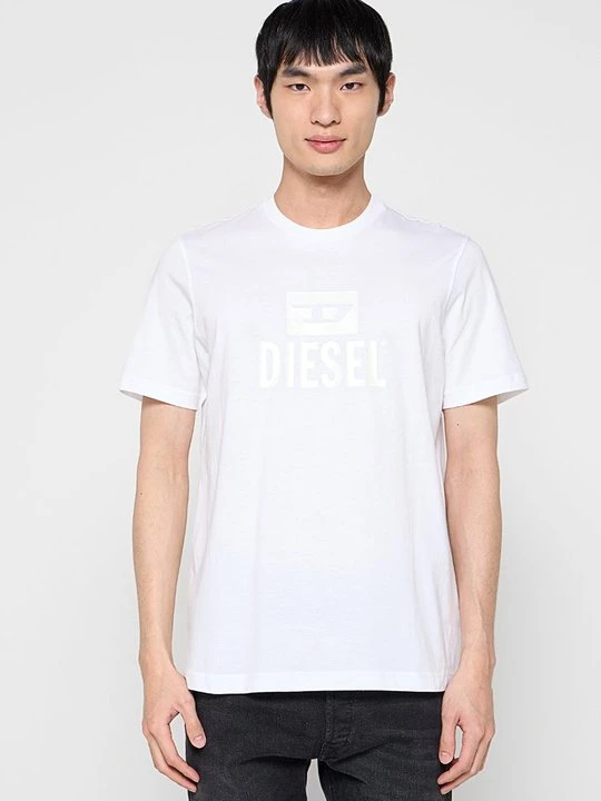 Foto van product T-shirt print Diesel wit