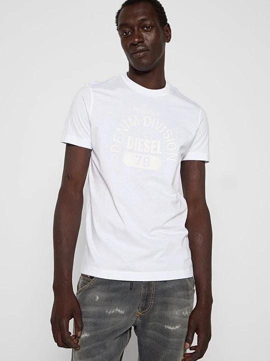 Foto van product T-shirt print Diesel wit