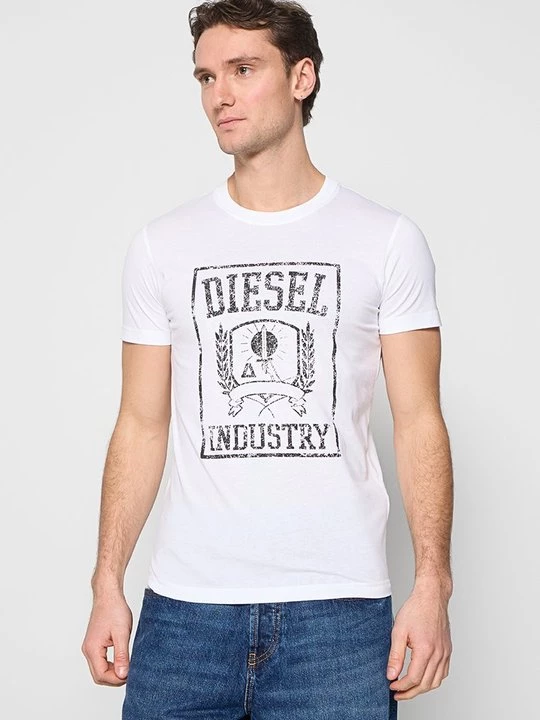 Foto van product T-shirt print Diesel wit