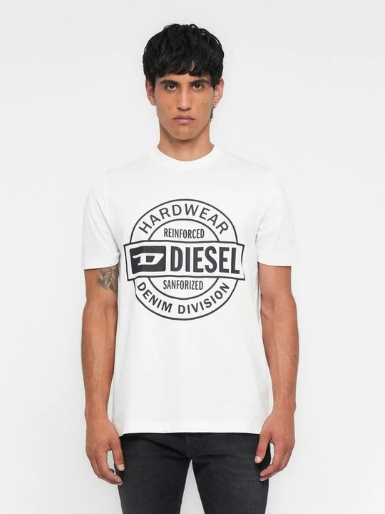 Foto van product T-shirt print Diesel wit