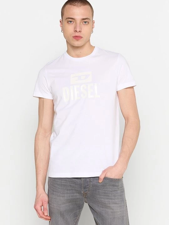Foto van product T-shirt print Diesel wit