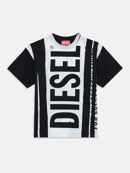 Foto van product T-shirt print Diesel zwart