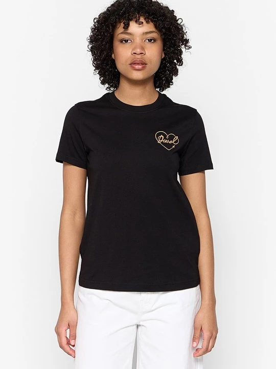 Foto van product T-shirt print Diesel zwart