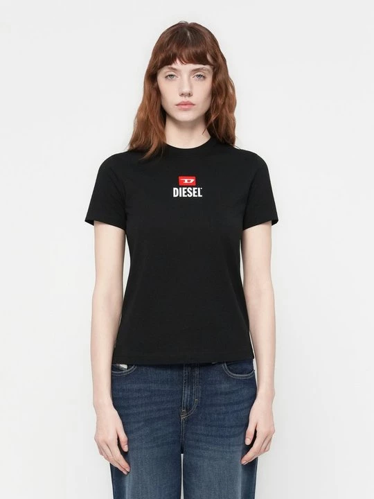 Foto van product T-shirt print Diesel zwart