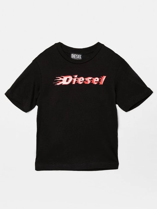 Foto van product T-shirt print Diesel zwart