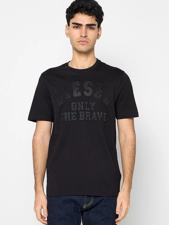Foto van product T-shirt print Diesel zwart