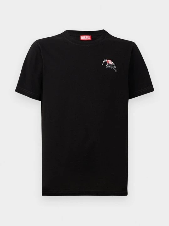Foto van product T-shirt print Diesel zwart