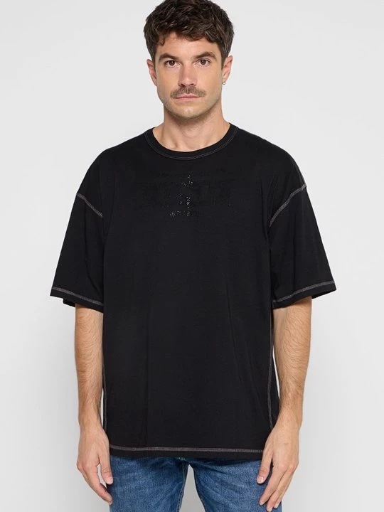 Foto van product T-shirt print Diesel zwart