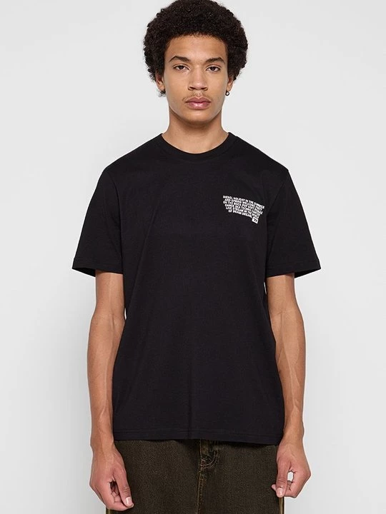 Foto van product T-shirt print Diesel zwart