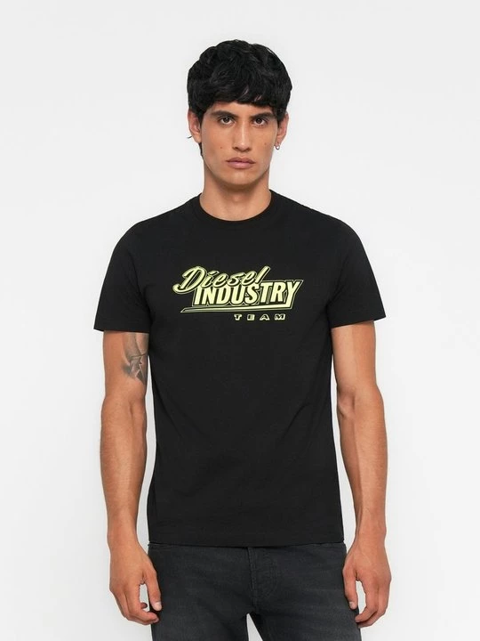 Foto van product T-shirt print Diesel zwart
