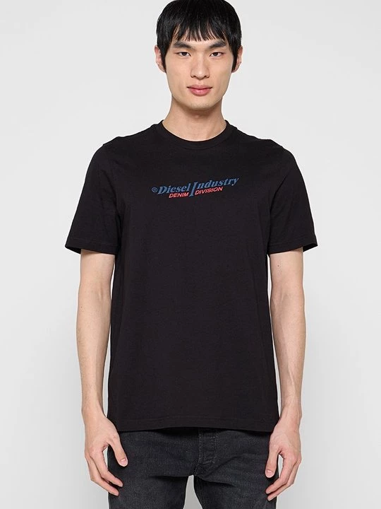 Foto van product T-shirt print Diesel zwart