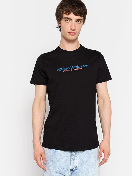 Foto van product T-shirt print Diesel zwart